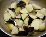 簡単！茄子みそ　八丁味噌風味作り方2写真