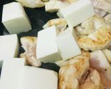 鶏肉とゴーヤーの豆腐&玉子チャンプルー作り方1写真