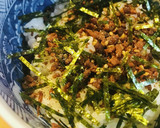 毎日のしろごはん●ふりかけ＆海苔ごはん作り方1写真