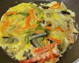 野菜たっぷりエビ玉作り方7写真