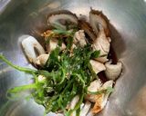 塩糀で柔らか鶏ささ身の紫蘇和え作り方2写真