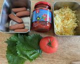 大葉と紫玉ねぎのピザ作り方1写真
