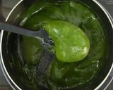 話題の飲むスイーツ♡抹茶わらび餅ラテ作り方3写真