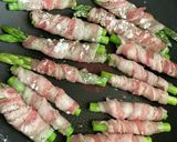 激うま♡味ぽんバターでアスパラ肉巻き作り方9写真