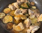 簡単♪ズッキーニと鶏もも肉のソテー作り方4写真