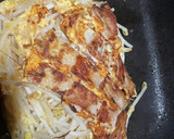 簡単♪とんぺい焼きもやし♪卵とじ^_^作り方5写真