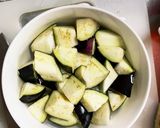 茄子椎茸梅味噌さっぱりレモン豆腐八宝菜風作り方5写真