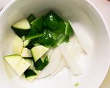 茄子椎茸梅味噌さっぱりレモン豆腐八宝菜風作り方6写真