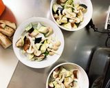 茄子椎茸梅味噌さっぱりレモン豆腐八宝菜風作り方8写真