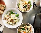 茄子椎茸梅味噌さっぱりレモン豆腐八宝菜風作り方9写真