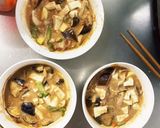 茄子椎茸梅味噌さっぱりレモン豆腐八宝菜風作り方17写真