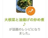 大根菜と油揚げの炒め煮♪作り方10写真