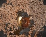 小松菜の肉味噌炒め作り方3写真