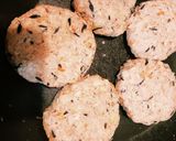 給食の手作り大豆とひじきのハンバーグ作り方3写真