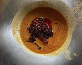 豆腐麺の冷やし中華　干肉辣醬ダレ作り方2写真