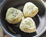 癖になる旨さ!カリカリパン粉パリおにぎり作り方4写真