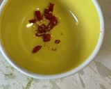 獅子唐と大葉のペペロンチーノ作り方2写真