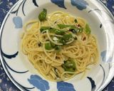 獅子唐と大葉のペペロンチーノ作り方10写真