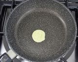 きな粉とオートミールが入ったパンケーキ作り方3写真