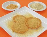 きな粉とオートミールが入ったパンケーキ作り方6写真