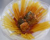 パック調理★サバトマトパスタ作り方2写真