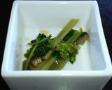 花わさびのおひたしでお蕎麦作り方5写真
