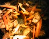 シイタケできんぴら♪胡麻風味作り方3写真