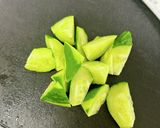 たこときゅうりの金山寺味噌和え作り方1写真