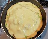 お好み焼き風ソーセージ入りホットケーキ作り方5写真