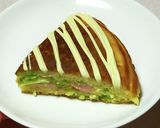 お好み焼き風ソーセージ入りホットケーキ作り方9写真