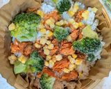 鮭とコーンのせいろご飯作り方4写真