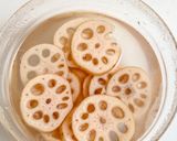 れんこんきんぴらとツナのクリチ和え作り方1写真
