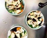 根菜たっぷりレモン味噌味豆腐入ナムル風作り方10写真