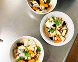根菜たっぷりレモン味噌味豆腐入ナムル風作り方11写真