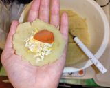 明太チーズポテトin油揚げ作り方5写真