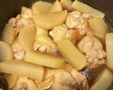 大根と豚バラ肉の煮物作り方6写真