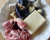 レンジで煮物☆肉豆腐&ナス☆メイン夕食作り方1写真