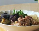 レンジで煮物☆肉豆腐&ナス☆メイン夕食作り方2写真