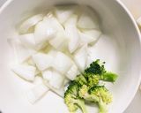 洋風オイガーリック味豚こま大根青椒肉絲風作り方5写真