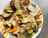 洋風オイガーリック味豚こま大根青椒肉絲風作り方14写真
