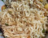 カップヌードル→汁なしキムチラーメン作り方3写真