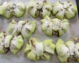 抹茶リボンパン作り方7写真
