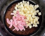 当院で大人気！ベーコンポテトオムレツ作り方3写真