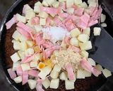 当院で大人気！ベーコンポテトオムレツ作り方4写真