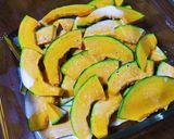 レンジでチン☆簡単カボチャのホットサラダ作り方2写真