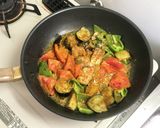 夏野菜ゴロゴロの鯖缶カレー作り方22写真