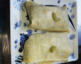 アボカドとマグロのワサビ醤油湯葉包み作り方3写真