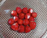 ★低糖質！レンジで簡単！＊苺ジャム＊♪作り方5写真