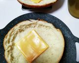 両手持ちの自作バーガー作り方2写真
