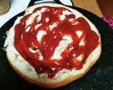 両手持ちの自作バーガー作り方8写真